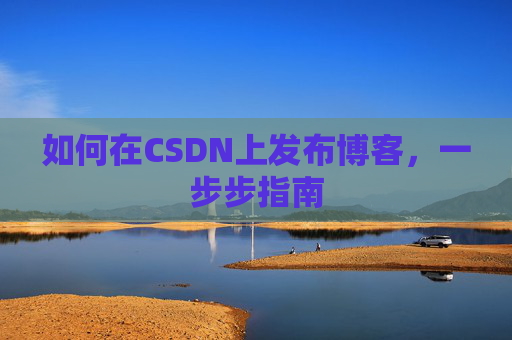 如何在CSDN上发布博客,一步步指南